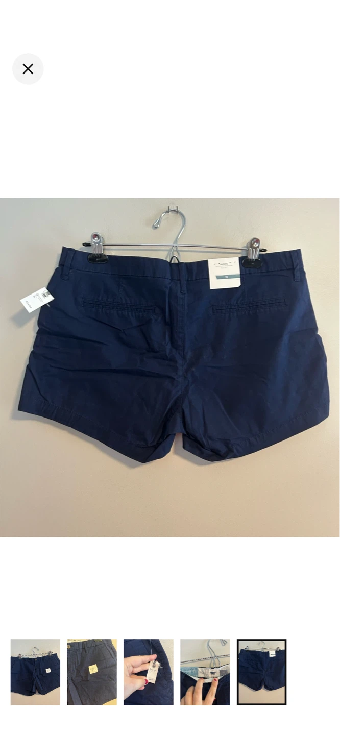 Old Navy Women's Navy Shorts Size 10 - photo 5