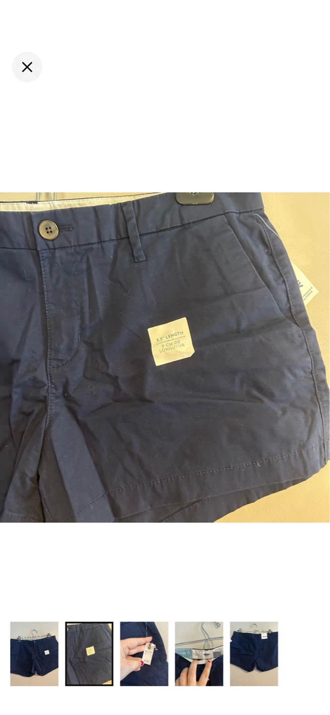 Old Navy Women's Navy Shorts Size 10 - photo 2