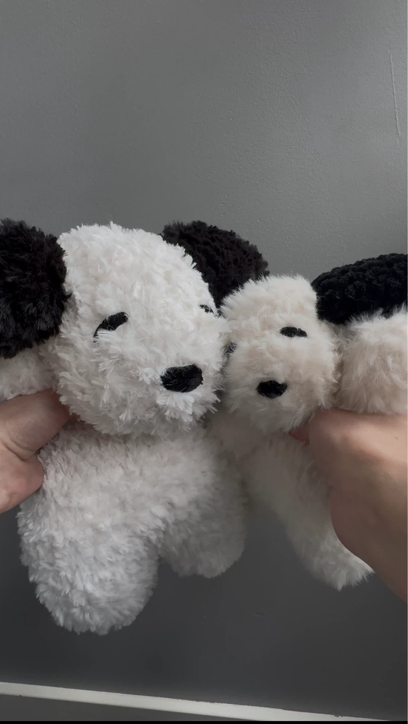Plush Fur Snoopy Handmade Stuffed Animal Toy - photo 5