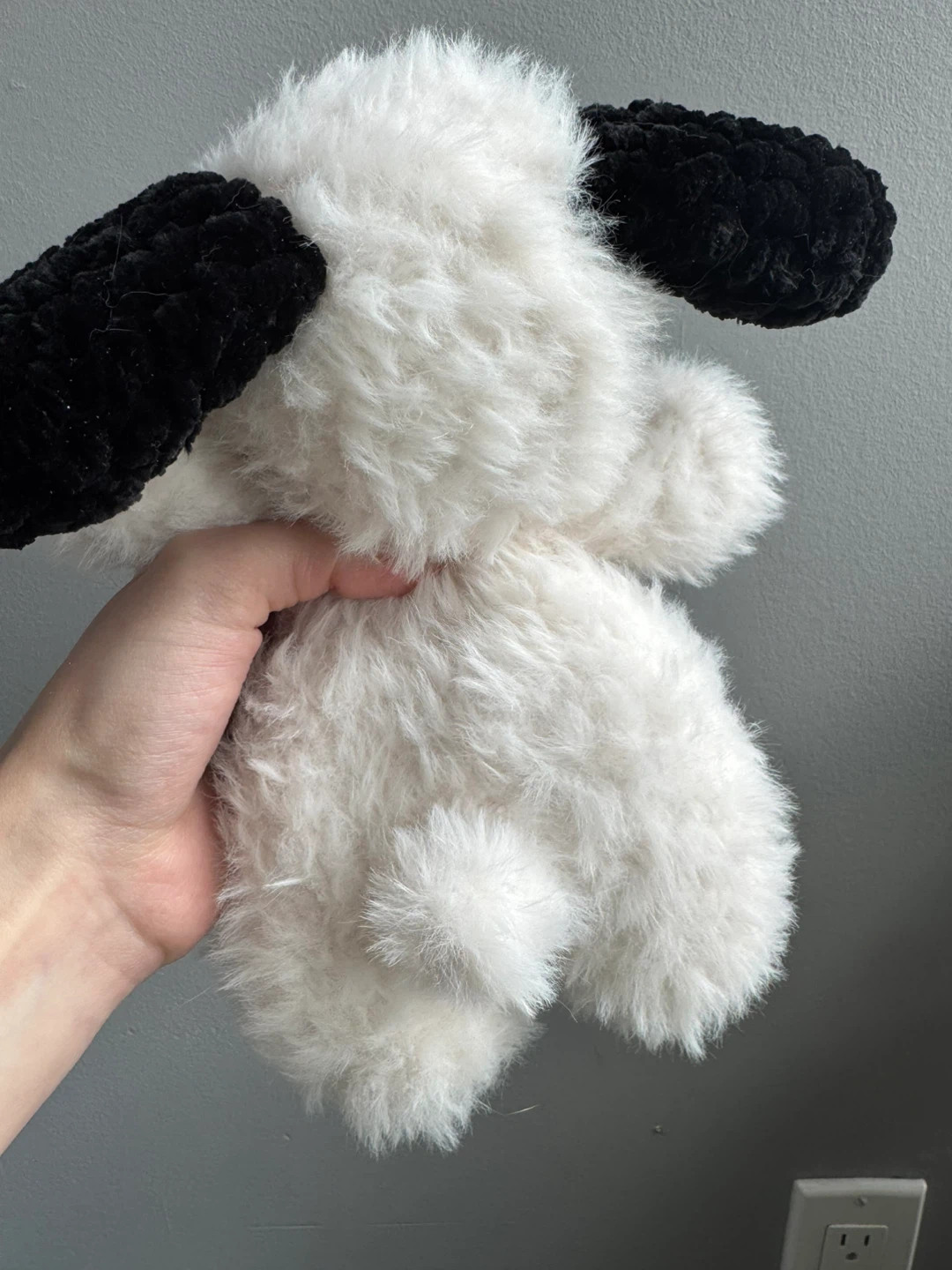 Plush Fur Snoopy Handmade Stuffed Animal Toy - photo 4