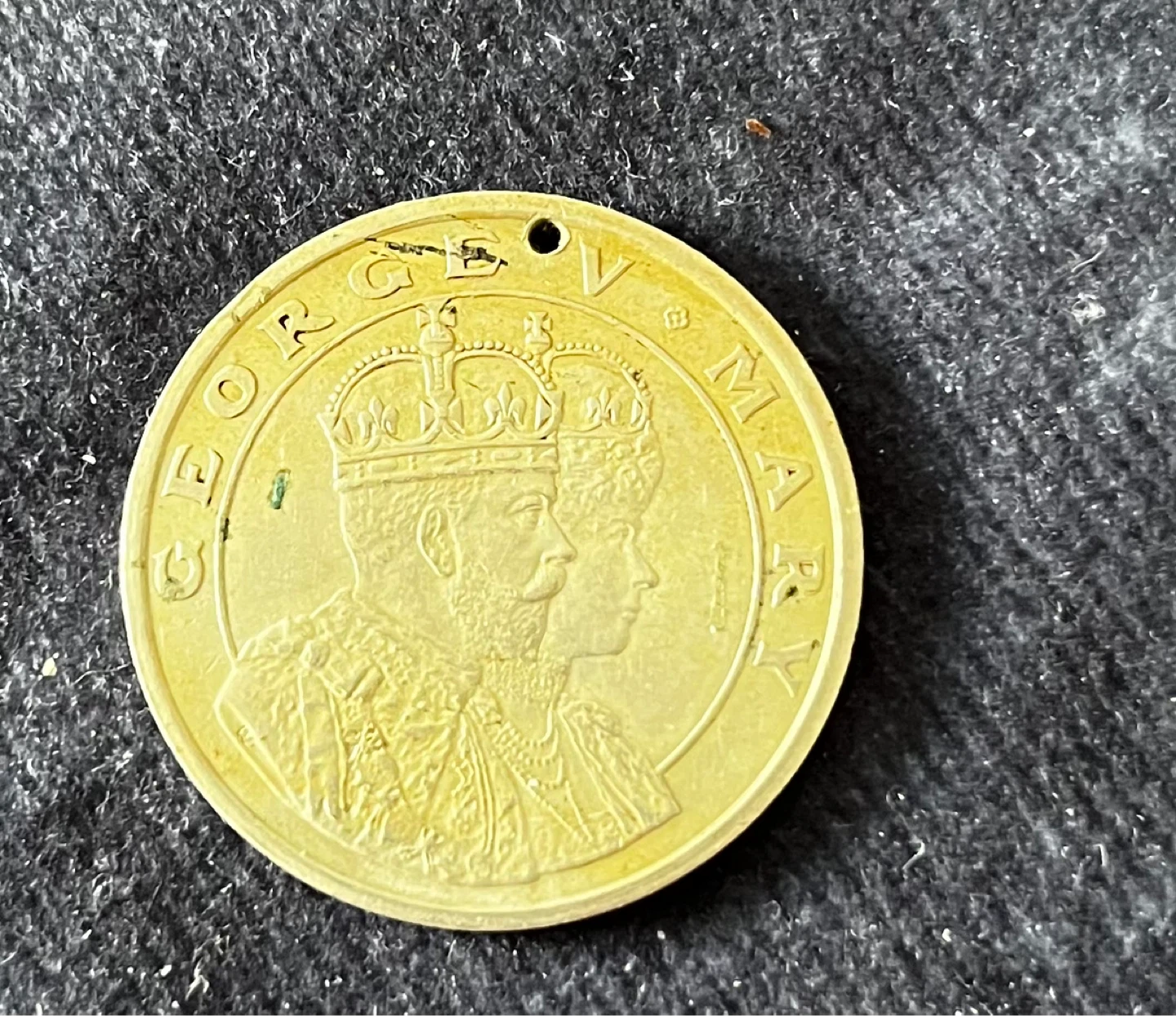 Commemorative Medal George V & Mary Coronation Durbar 1911