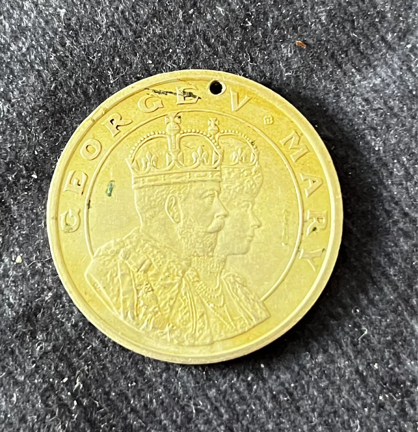 Commemorative Medal George V & Mary Coronation Durbar 1911 - photo 4