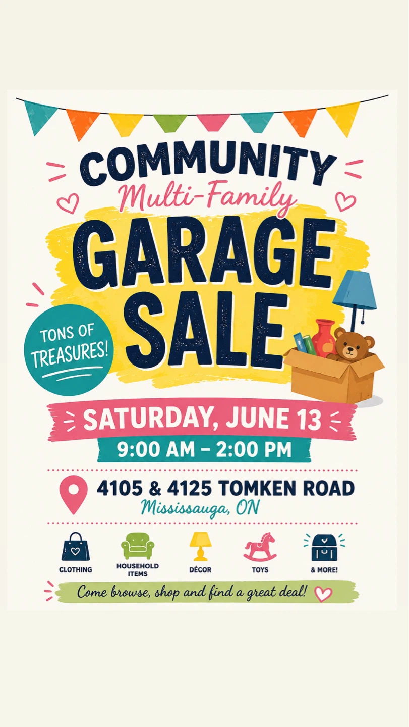 Community Multi-Family Garage Sale