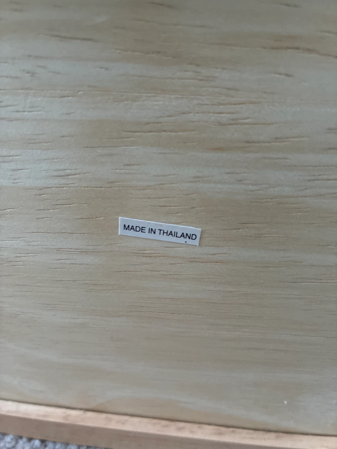 Wooden Bread Box with Drawer - photo 3