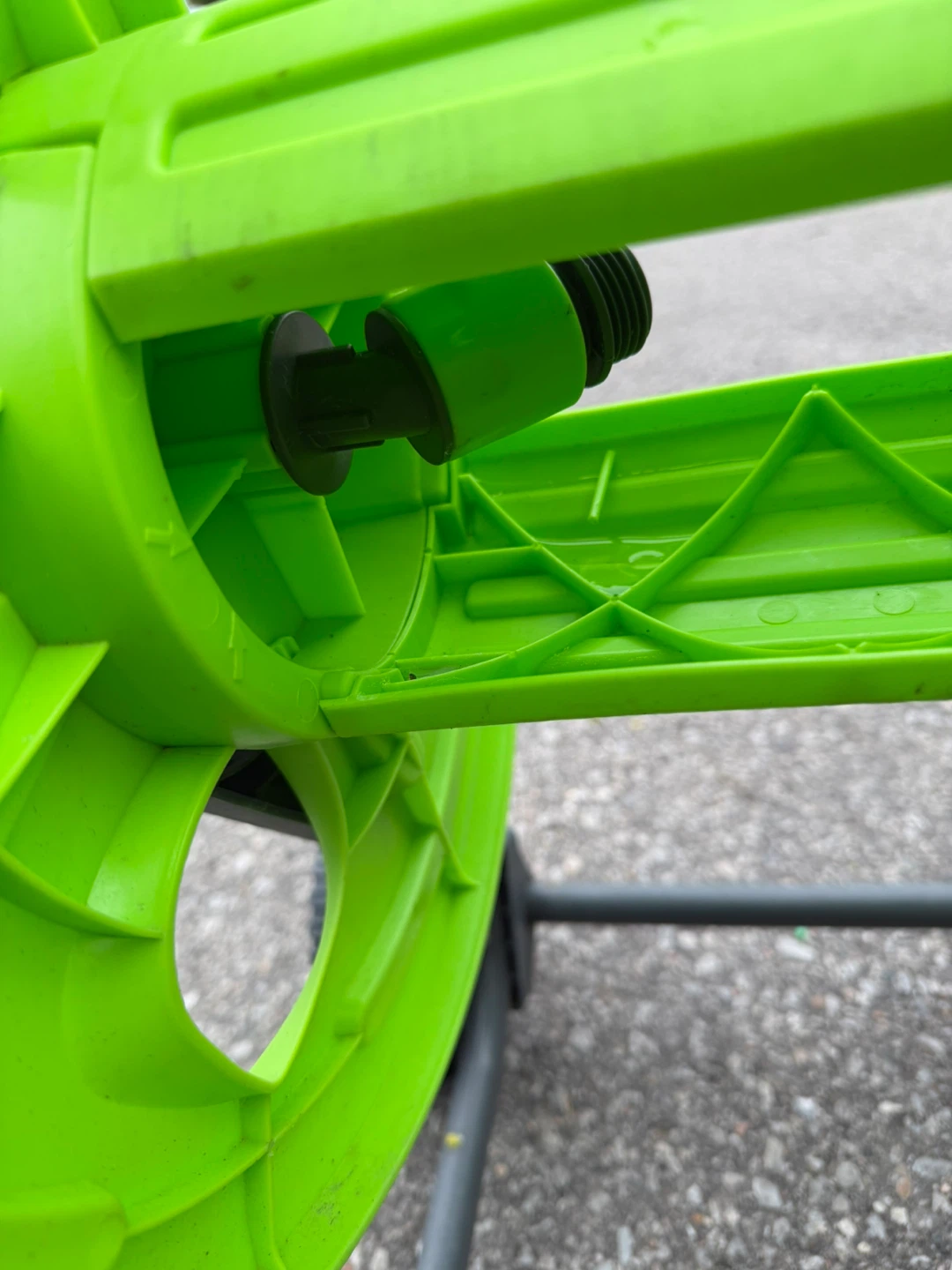 Green Garden Hose Reel Cart - photo 5
