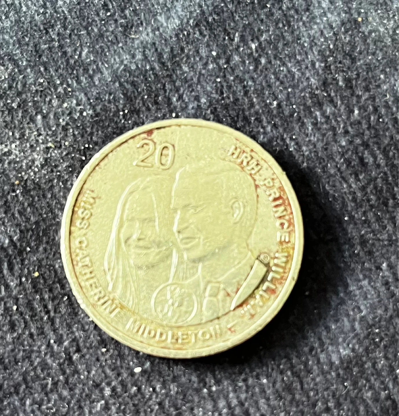 20 Cent Coin - Prince William and Kate Middleton - photo 4