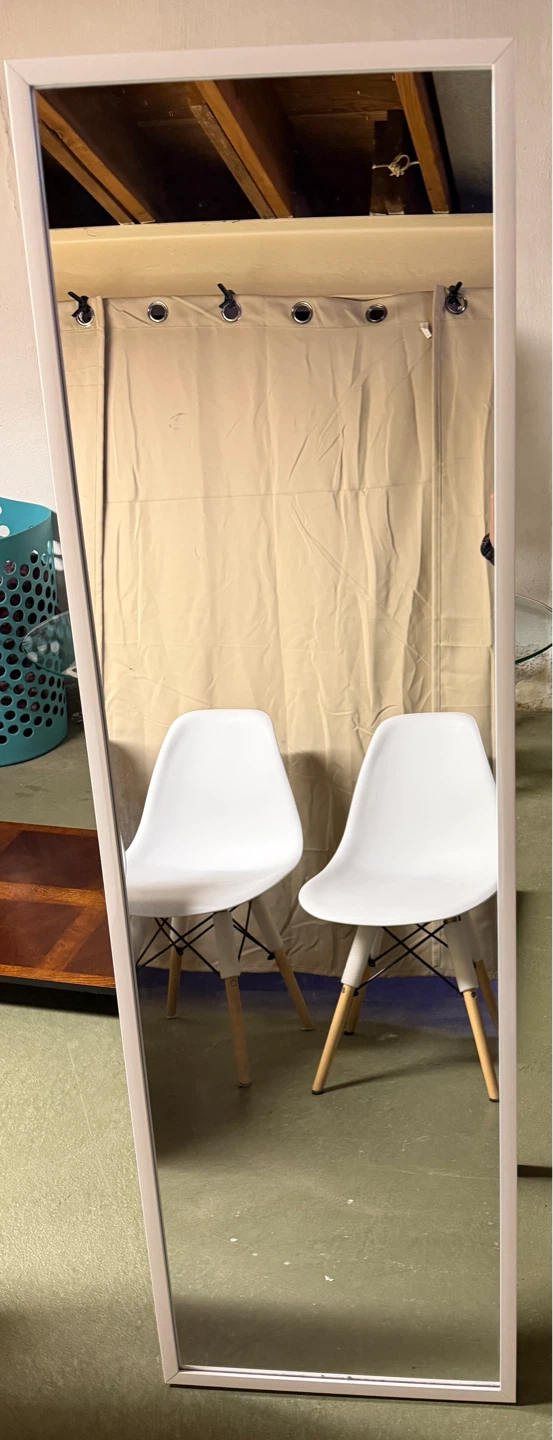 Full Length Mirror White Frame
