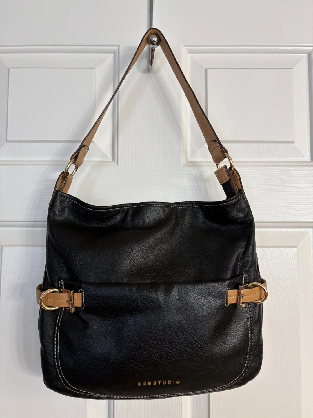KGB Studio Black Shoulder Bag
