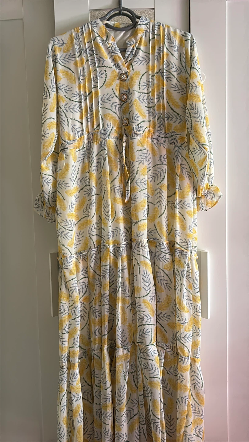 Women's Long Sleeve Tiered Maxi Dress - photo 2