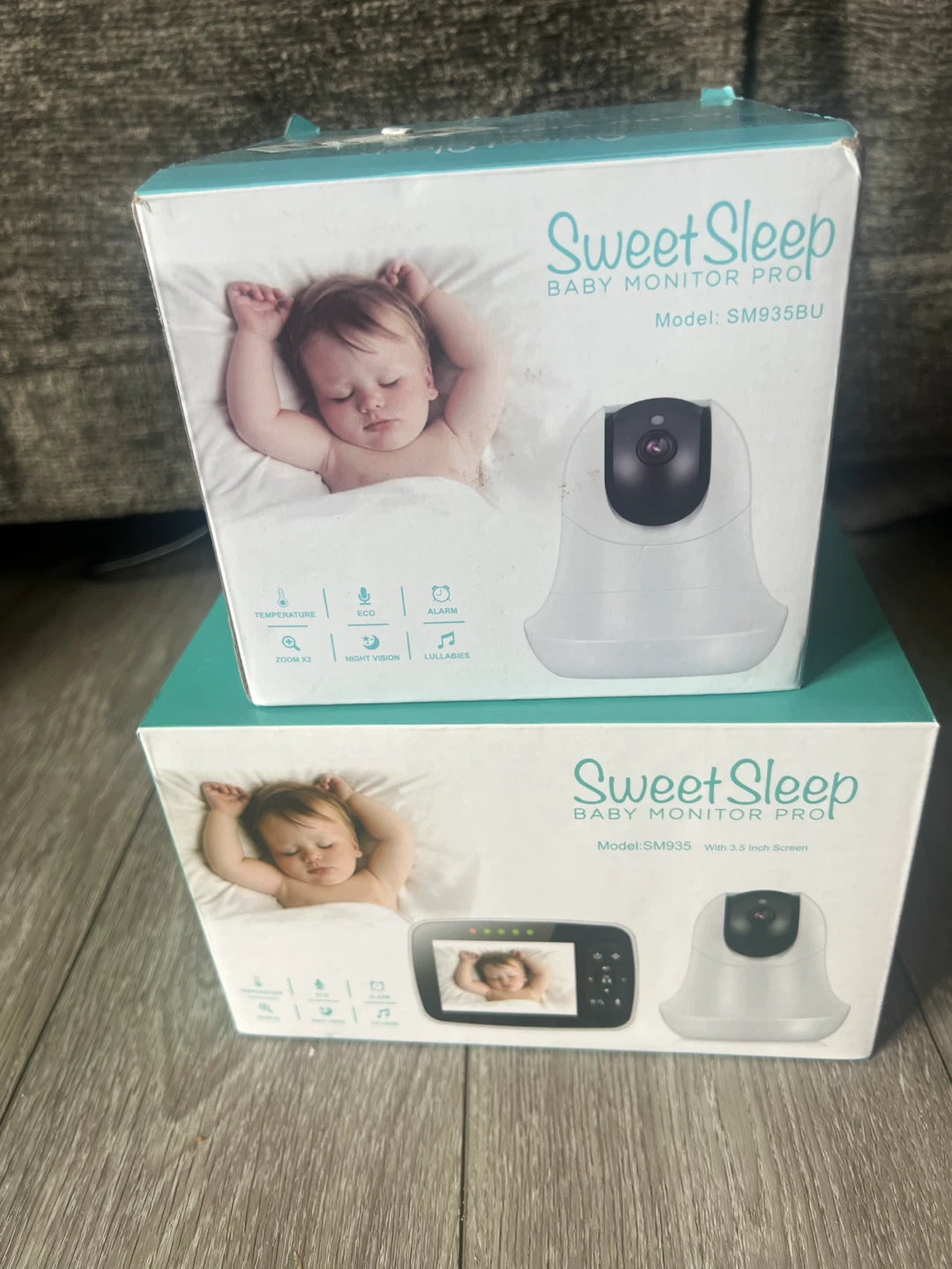 New Sweet Sleep Baby Monitor Pro with 2 cameras