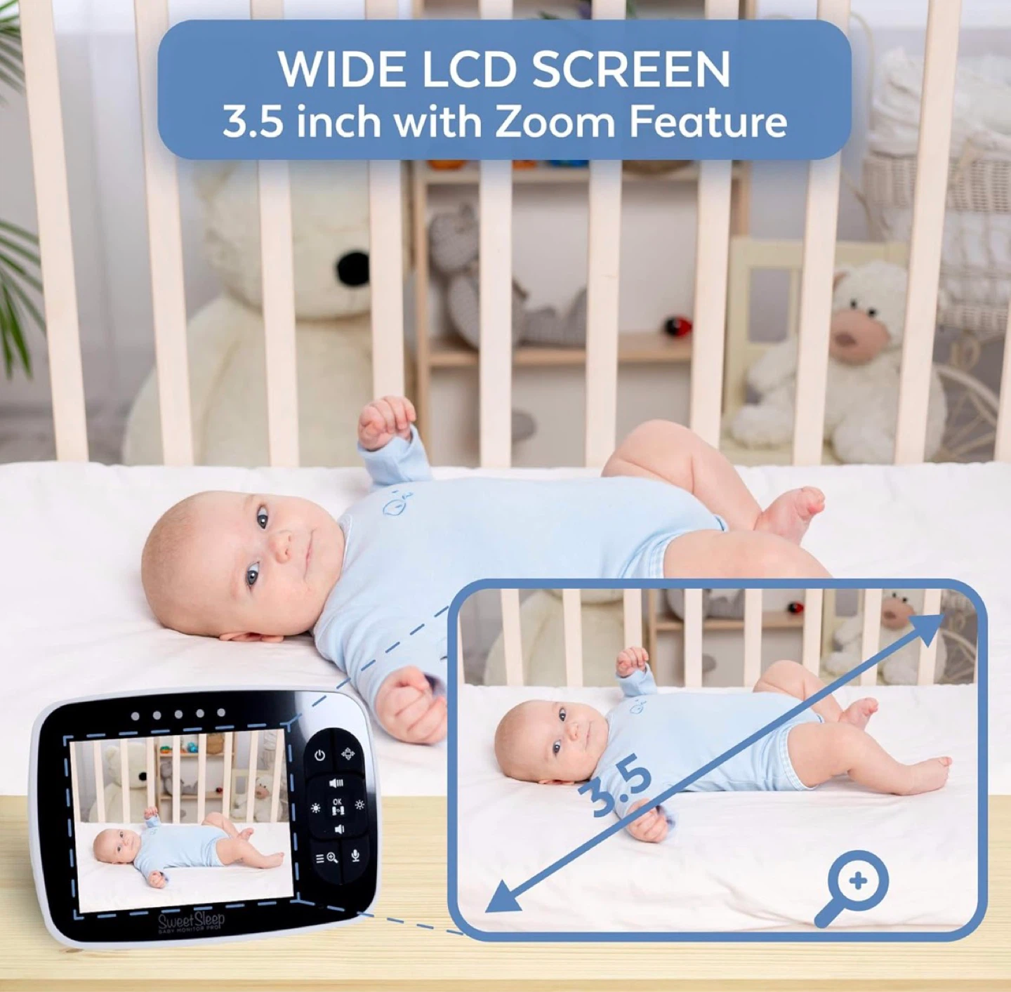 New Sweet Sleep Baby Monitor Pro with 2 cameras - photo 4