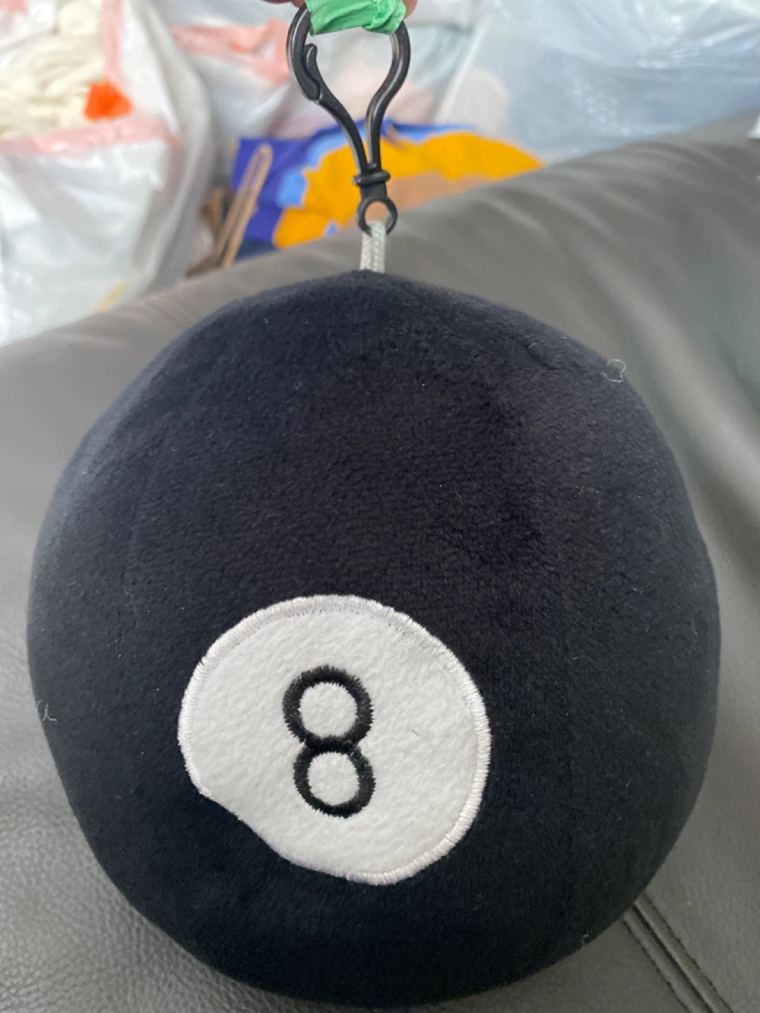 Plush 8-Ball Keychain - photo 2