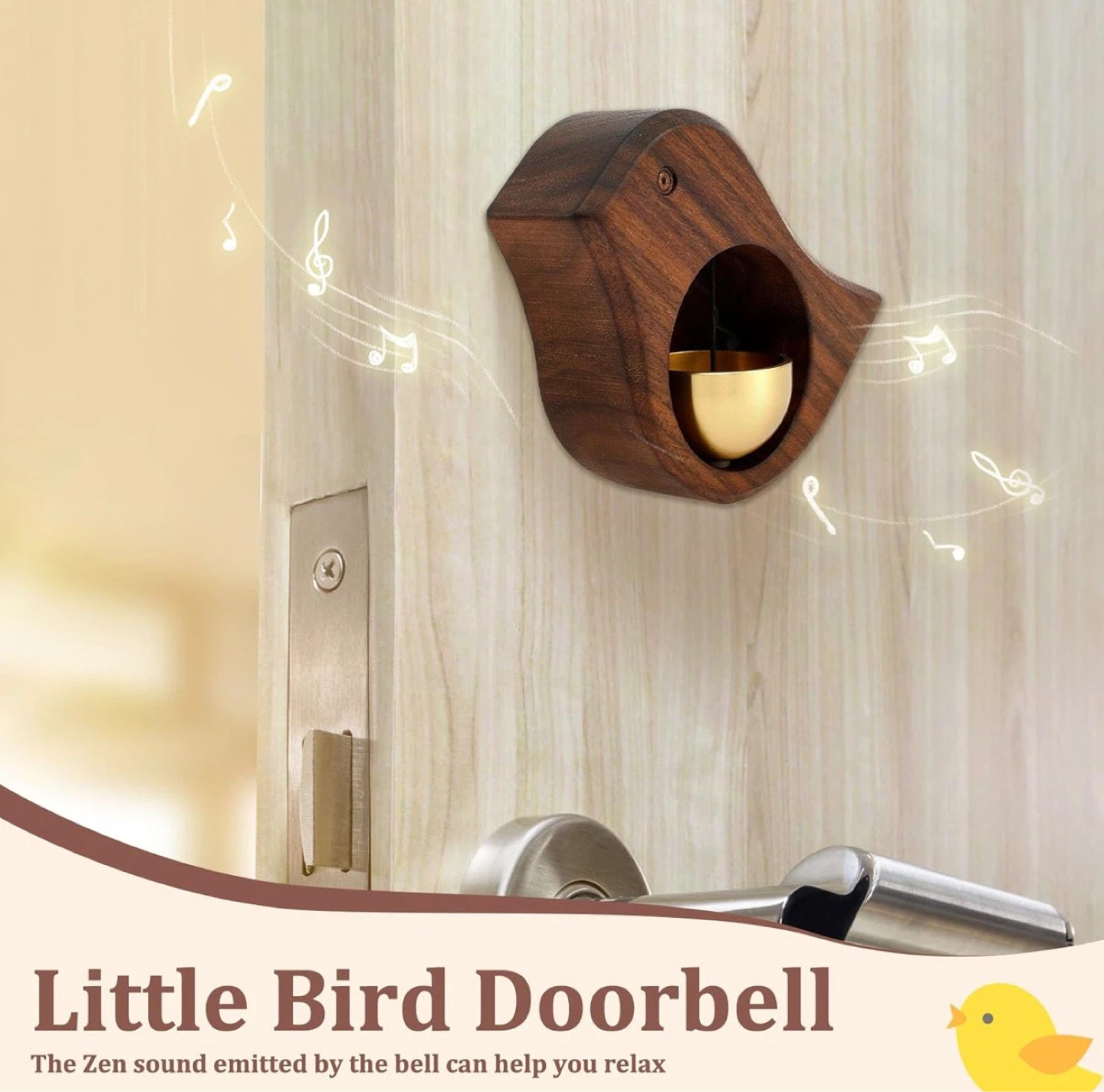 Little Bird Wooden Doorbell