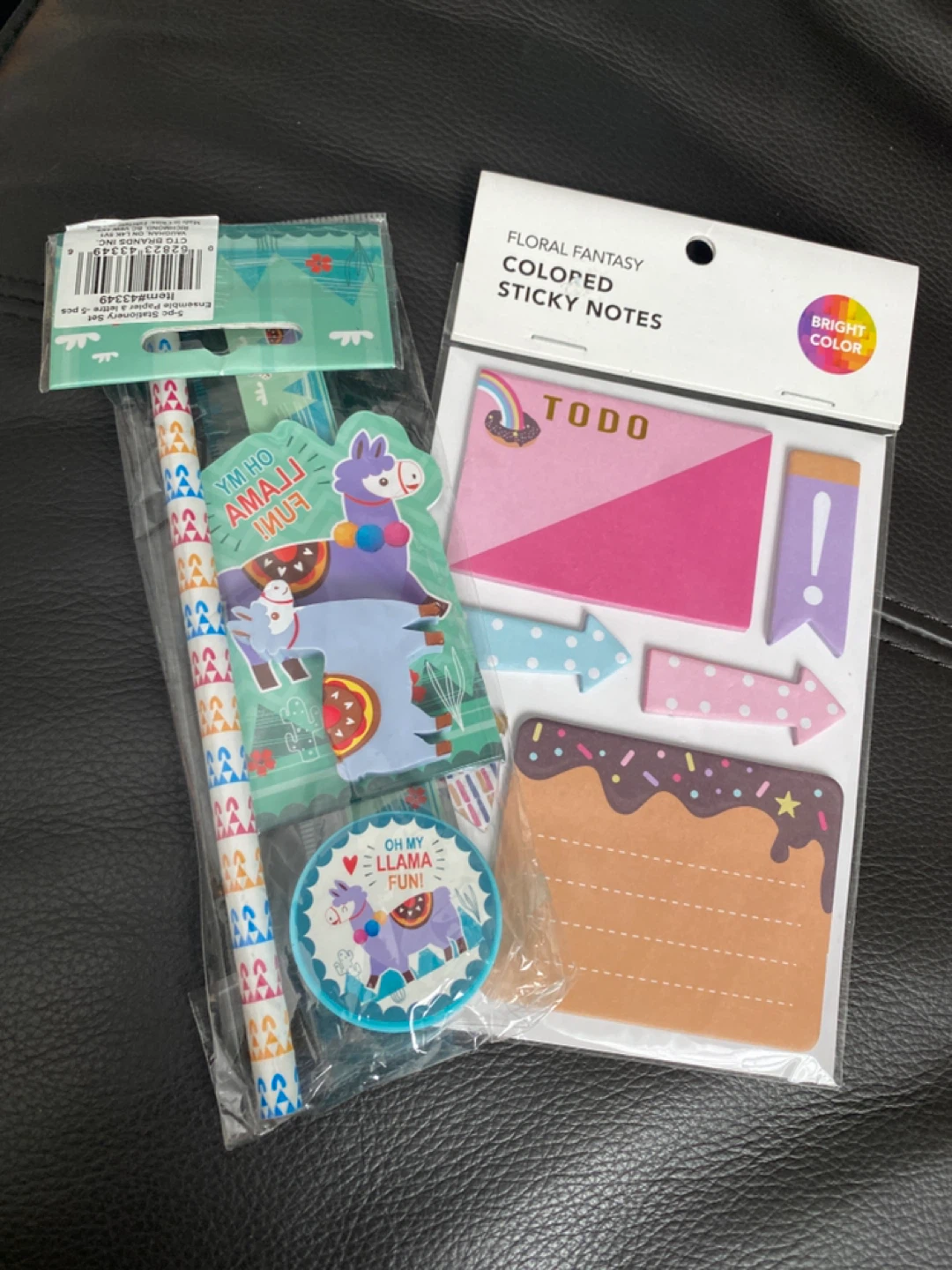 Llama Themed Stationery Set