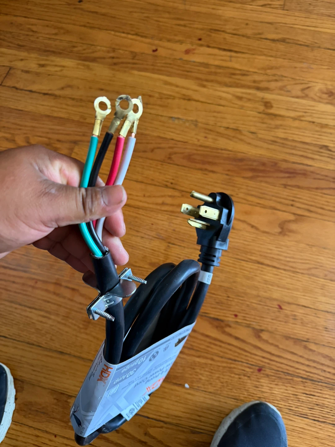 HDX 6 ft 4-Prong Dryer Power Cord - photo 4