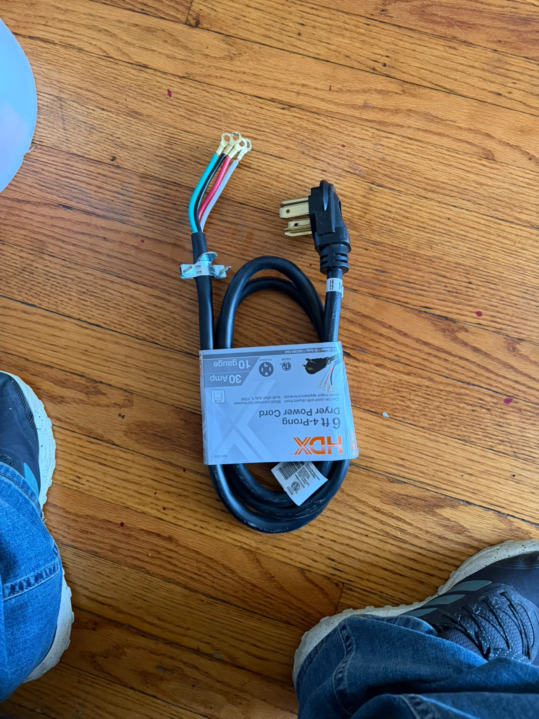 HDX 6 ft 4-Prong Dryer Power Cord - photo 3