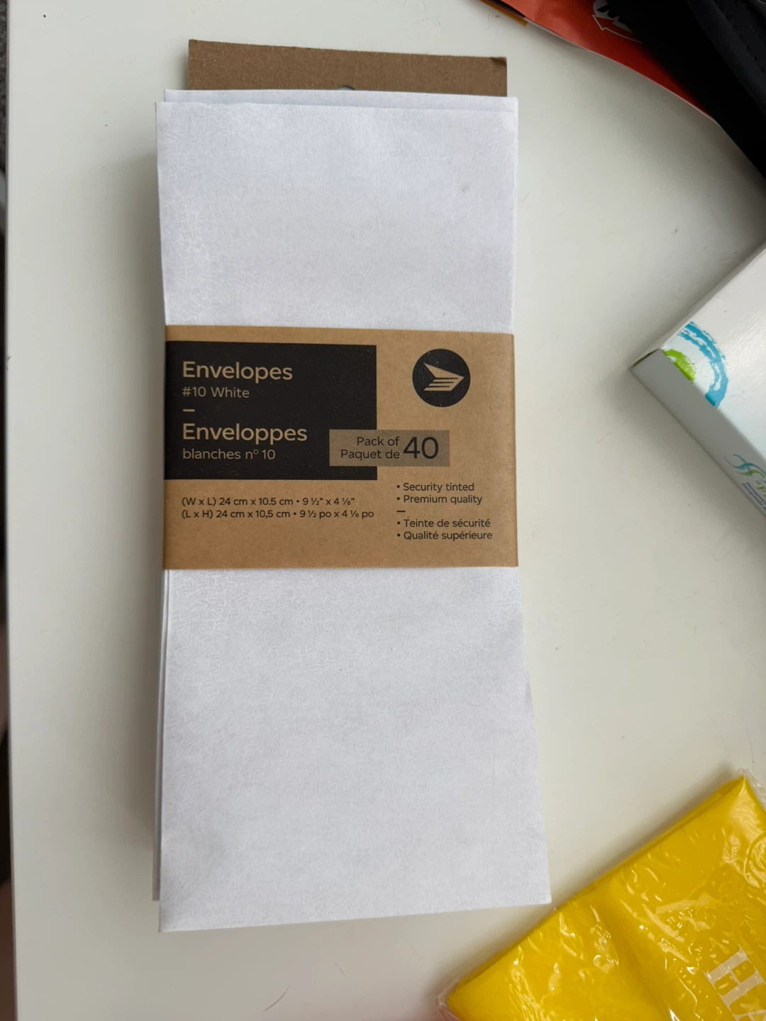 38 envelopes