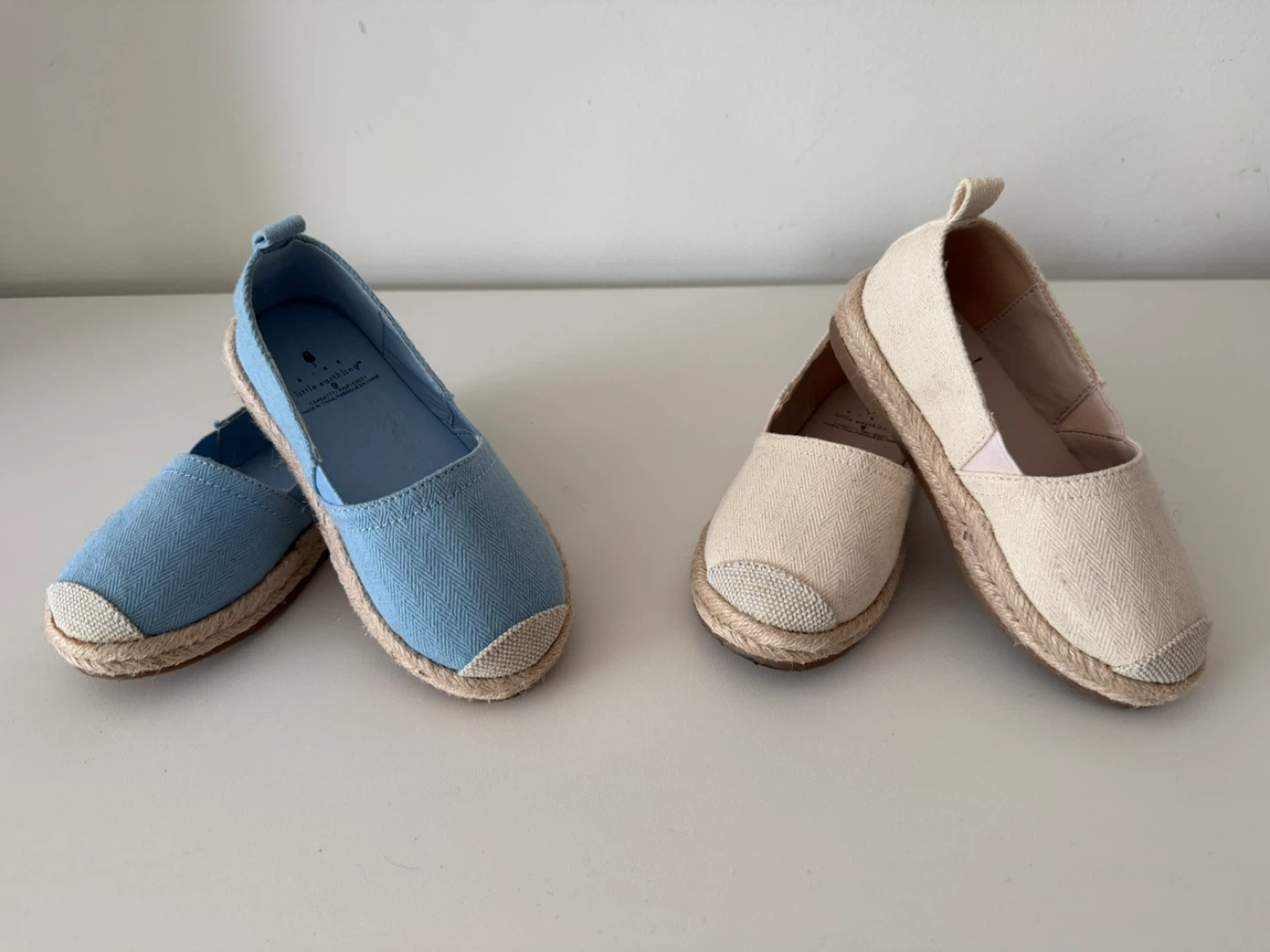 Toddler Girls Espadrille Flats - size 9