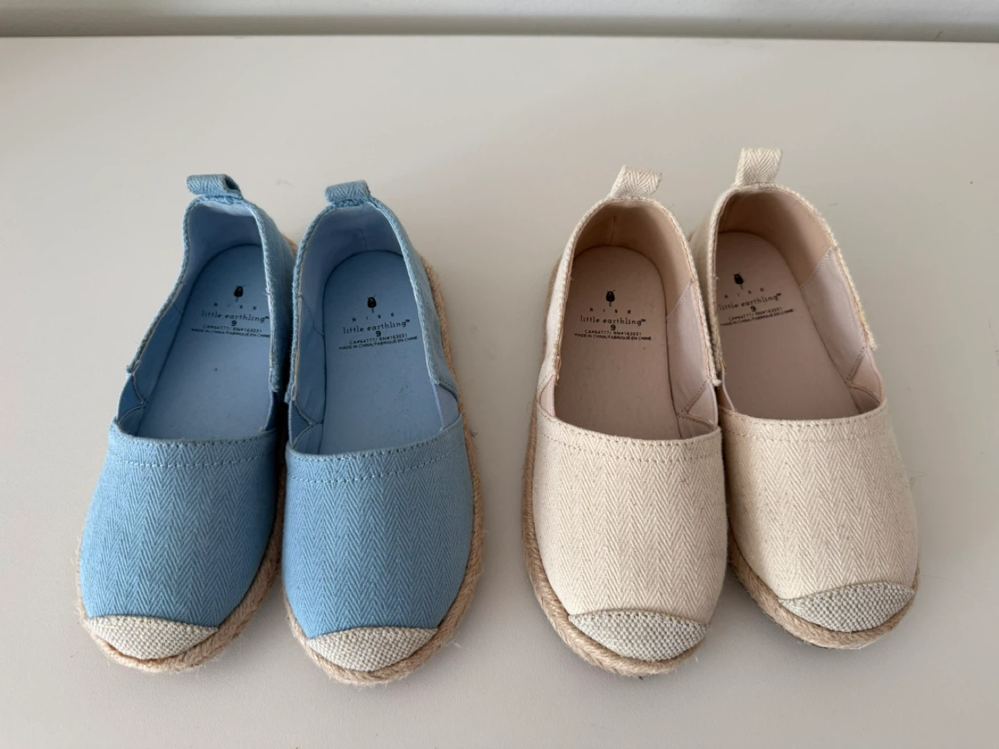 Toddler Girls Espadrille Flats - size 9 - photo 4