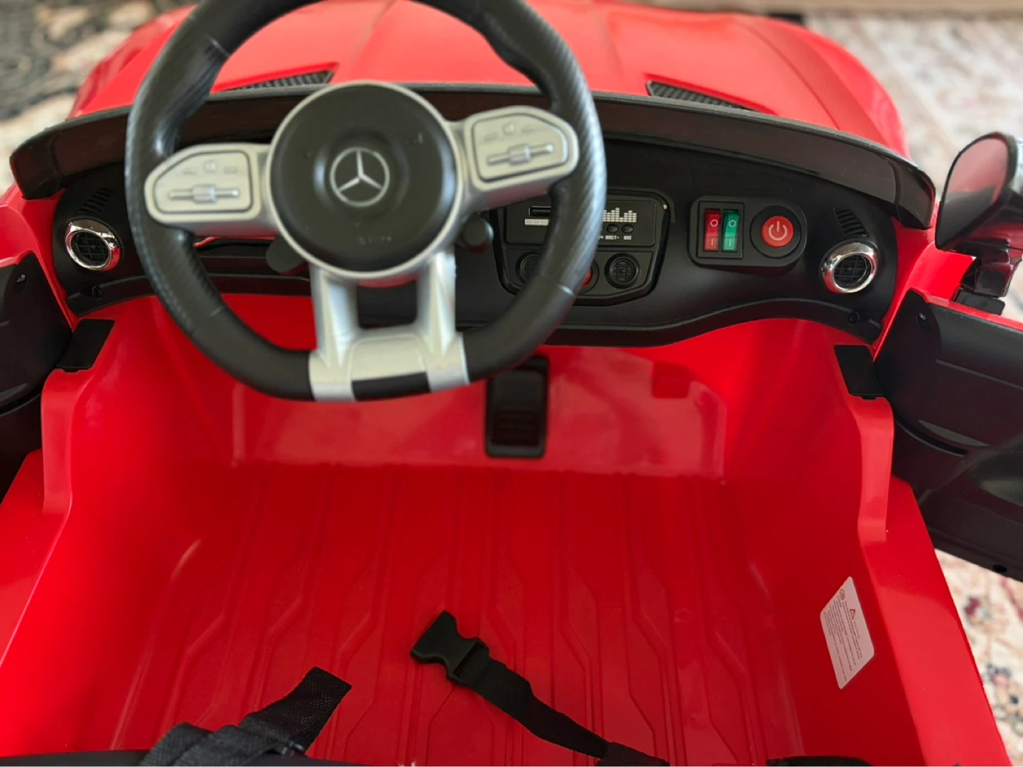 Red Mercedes-Benz Ride-On Car for Kids - photo 4