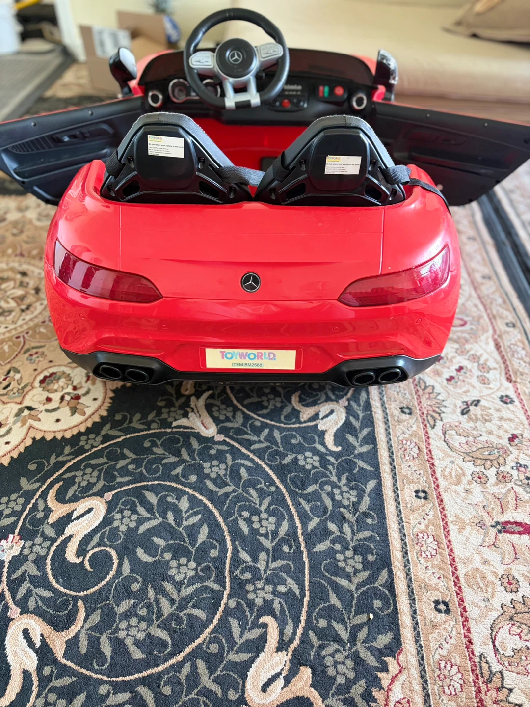 Red Mercedes-Benz Ride-On Car for Kids - photo 3