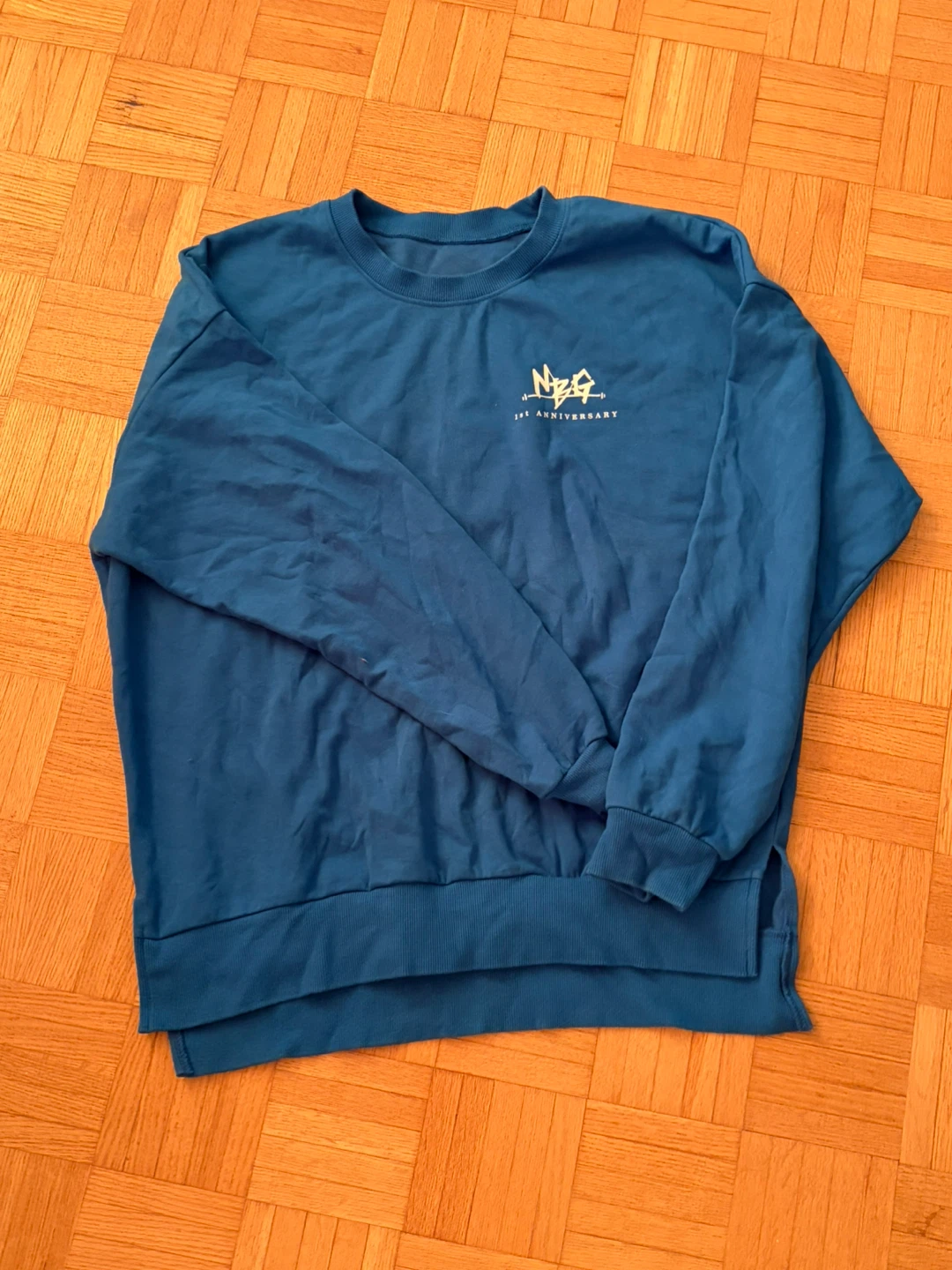 Blue Crewneck Sweatshirt