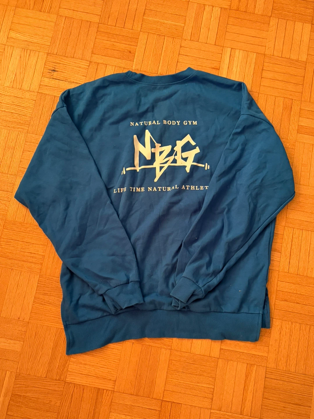 Blue Crewneck Sweatshirt - photo 2