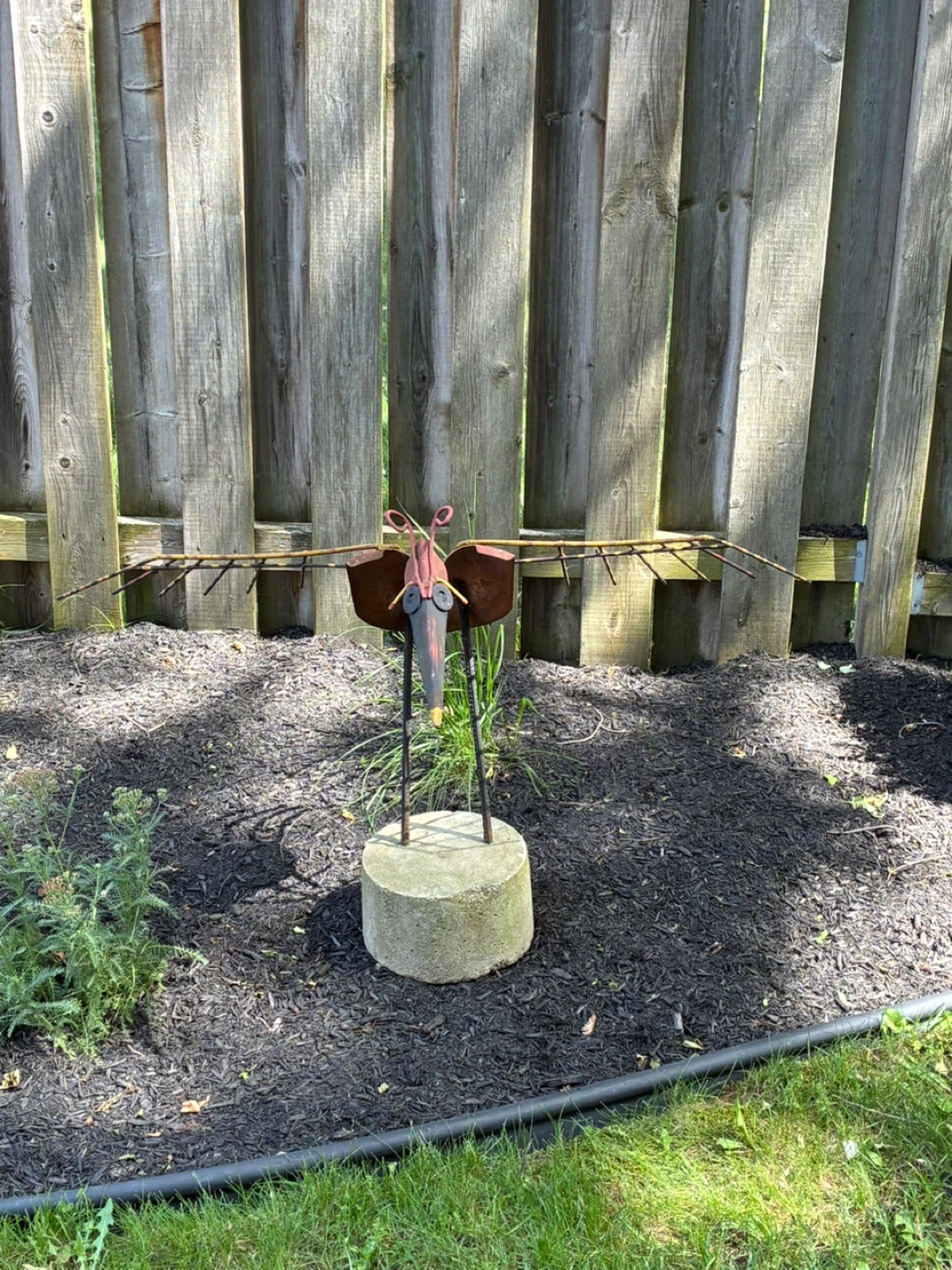 Decorative Metal Bird Garden Sculpture - photo 4