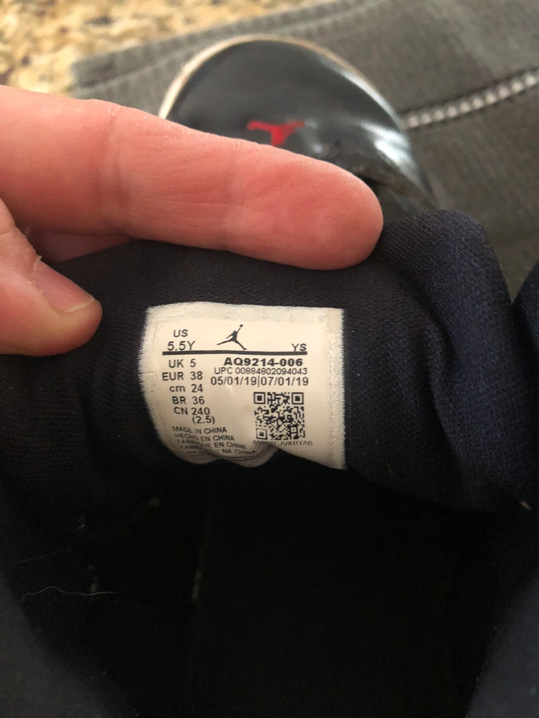 Jordan 11 Retro TD Basketball Shoes - photo 5