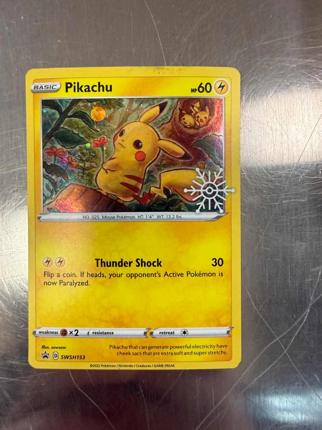 Pokémon Pikachu Trading Card