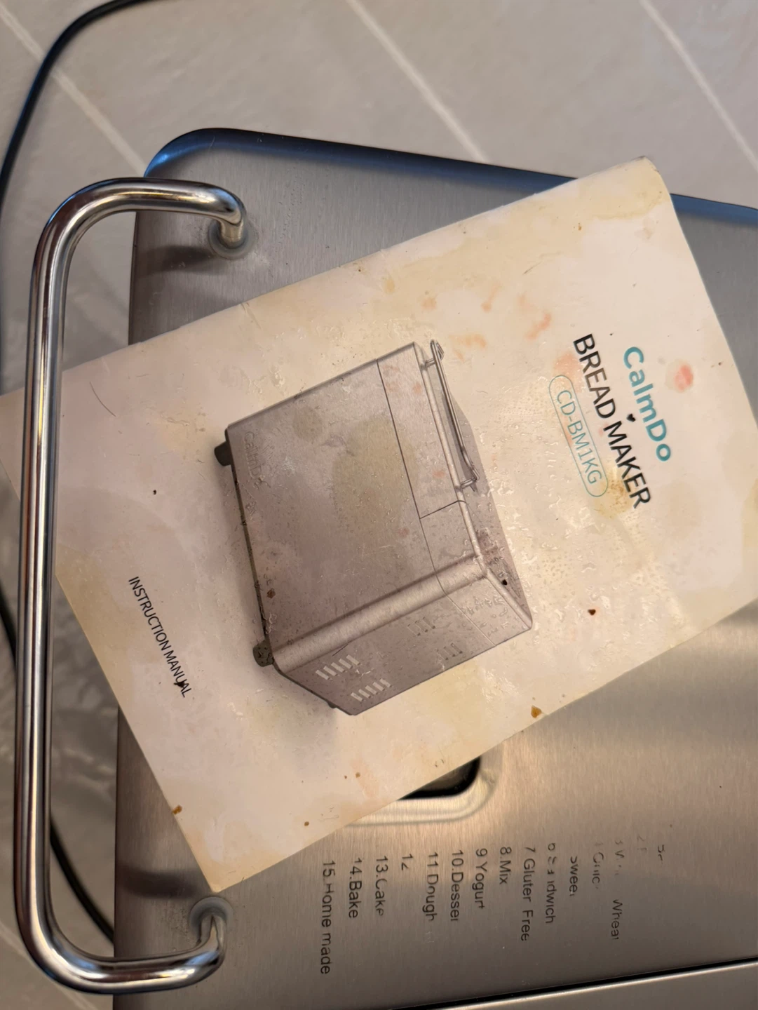 CalmDo CD-BM1KG Bread Maker - photo 3
