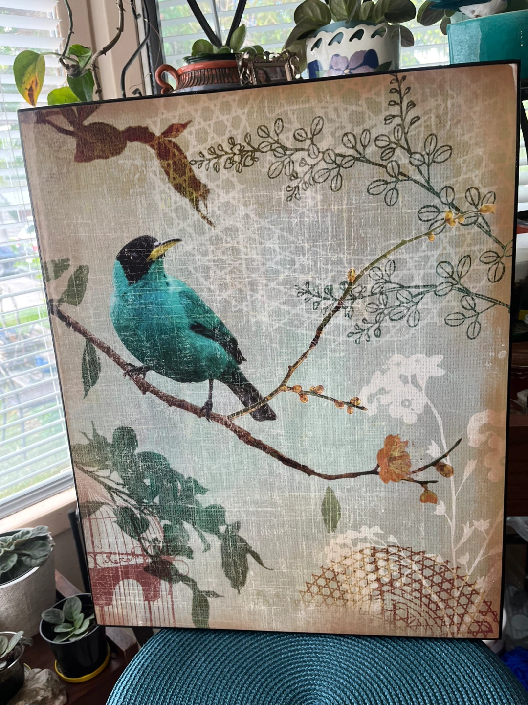 Art-  Wall Art - Bird Design