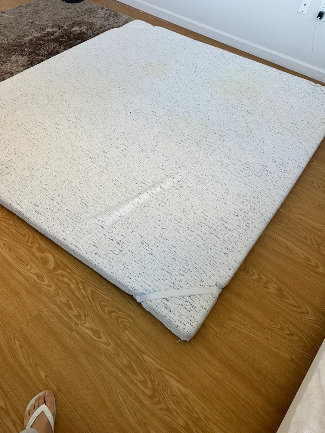 Memory Foam Mattress Topper - King size