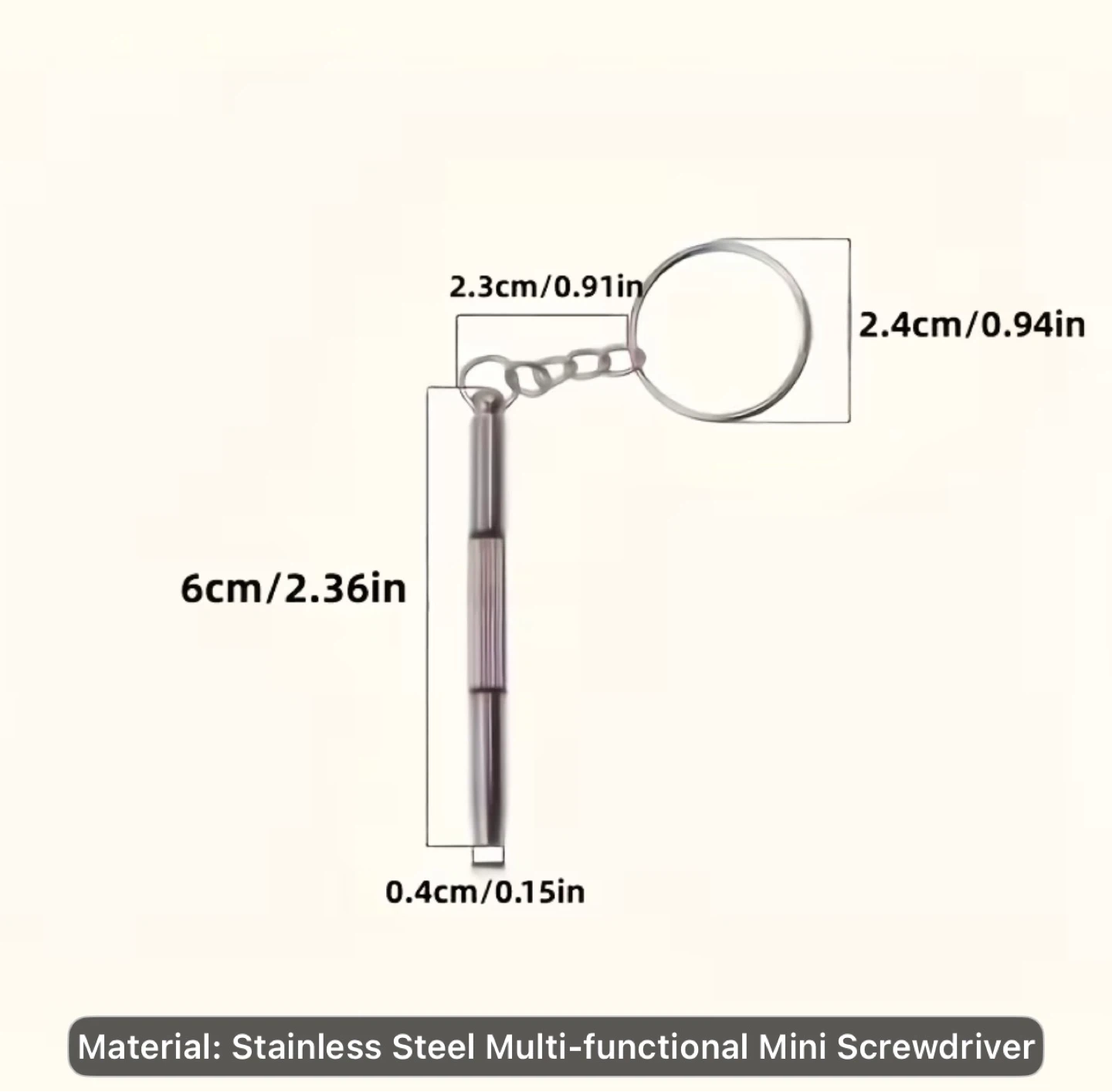 1pc Screwdriver, Multi-Functional Repair Tool