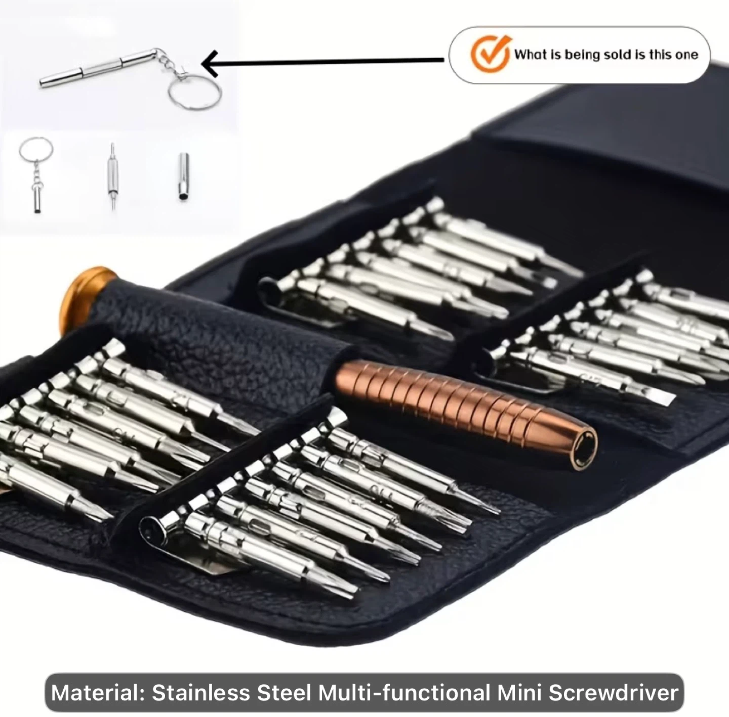 1pc Screwdriver, Multi-Functional Repair Tool - photo 3