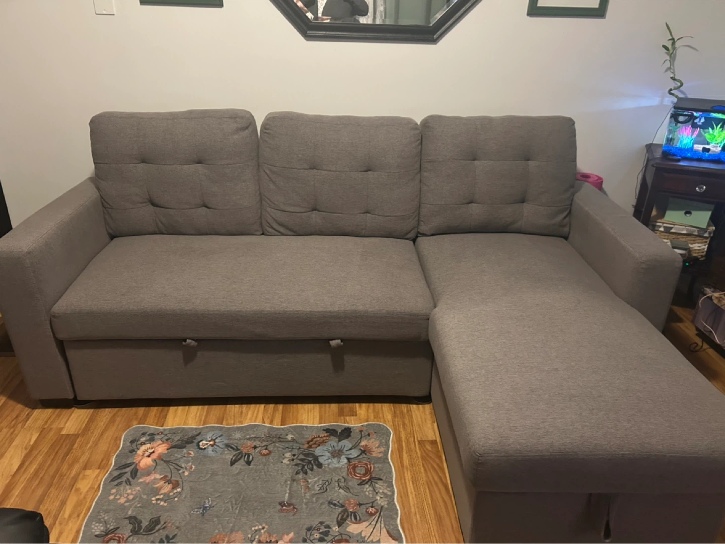 Grey Sectional Sofa Bed