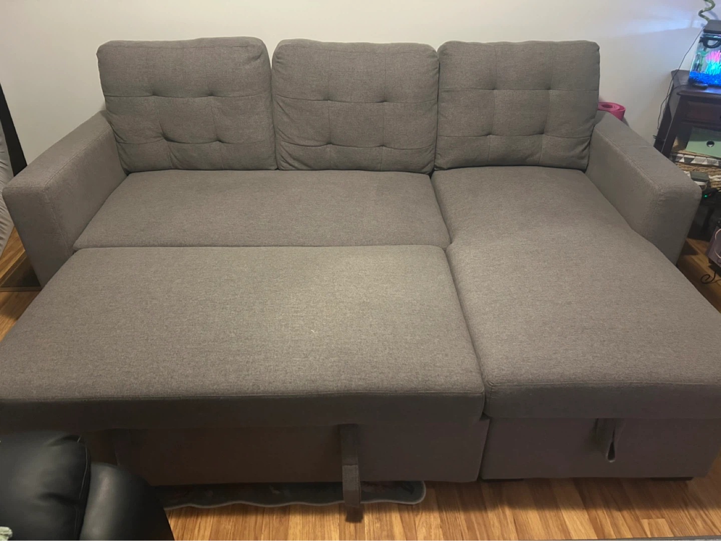 Grey Sectional Sofa Bed - photo 5