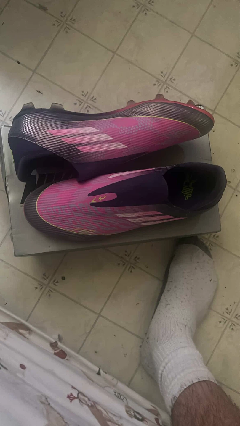 Adidas X Speedflow.3 FG Soccer Cleats Pink/Purple