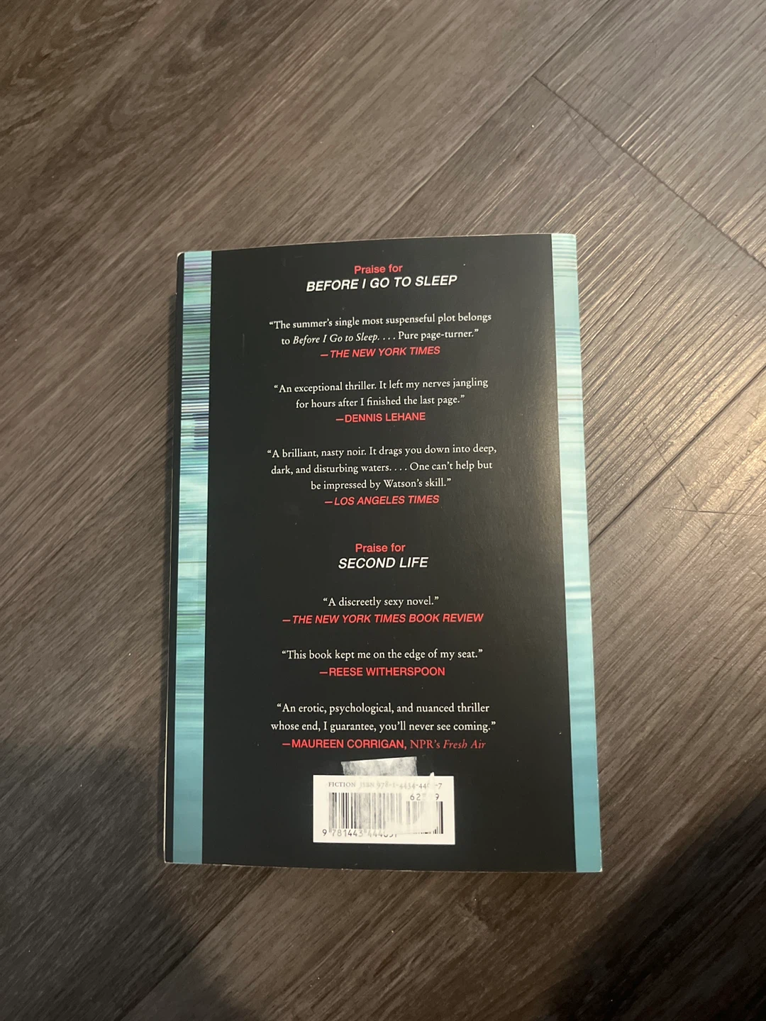 Final Cut by S.J. Watson - A Novel - photo 2