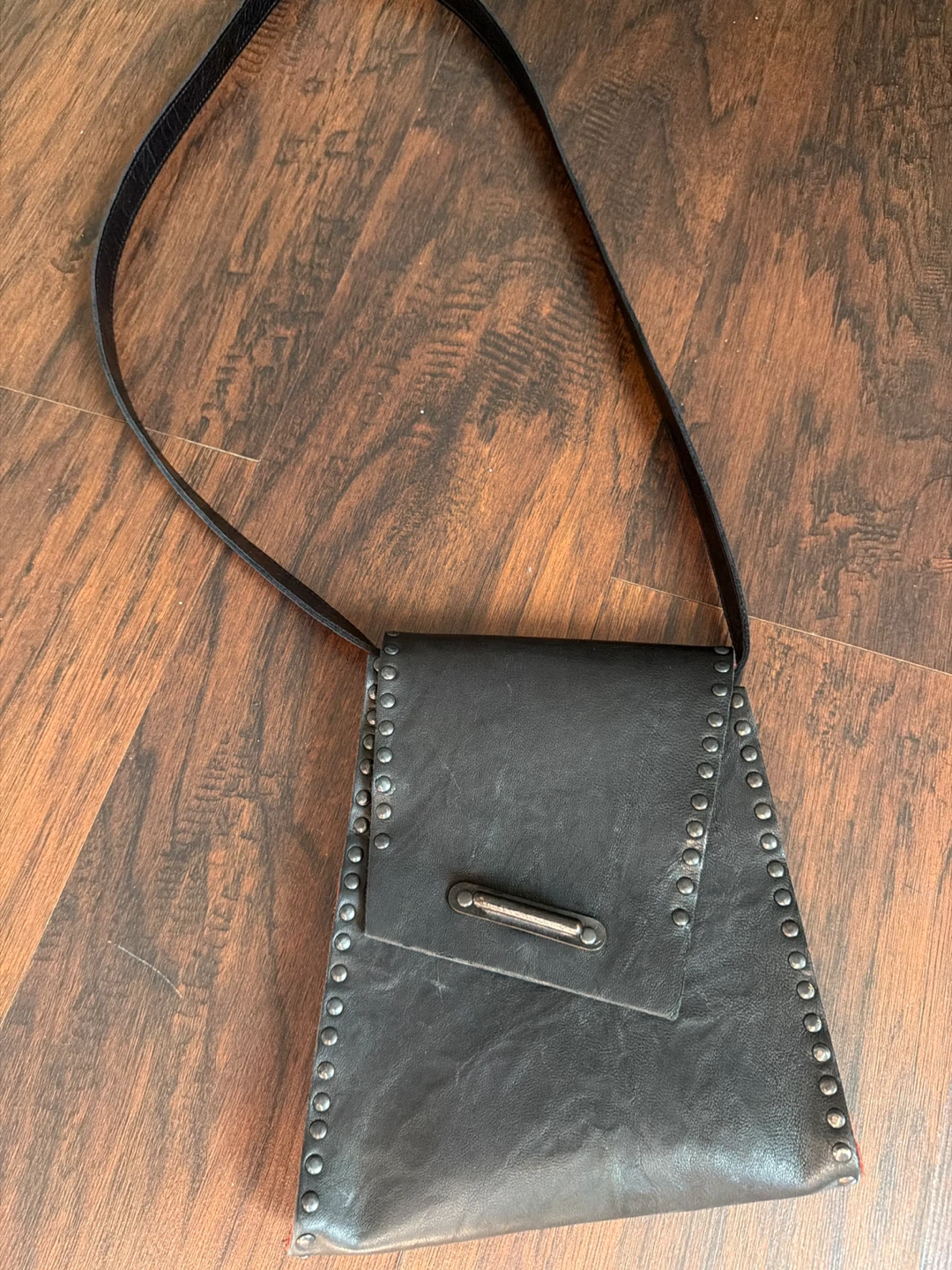 Rebel slanted crossbody bag