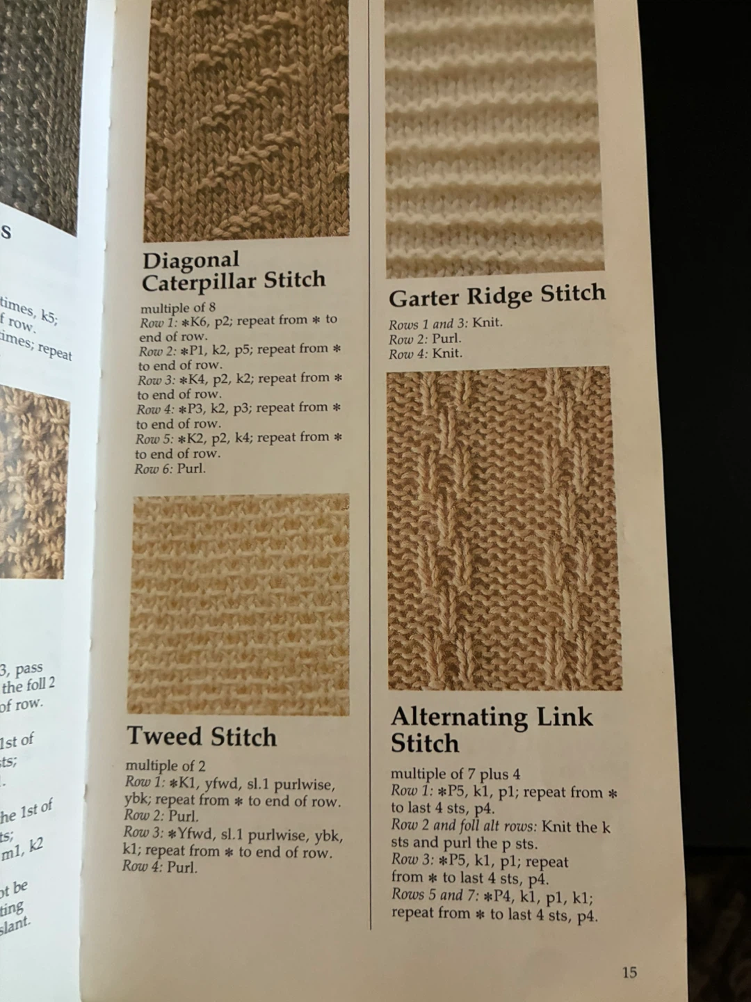 $20 Book Vogue Dictionary of Knitting Stitches pb Donlands O'Con - photo 2