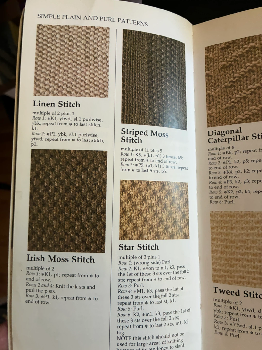 $20 Book Vogue Dictionary of Knitting Stitches pb Donlands O'Con - photo 3