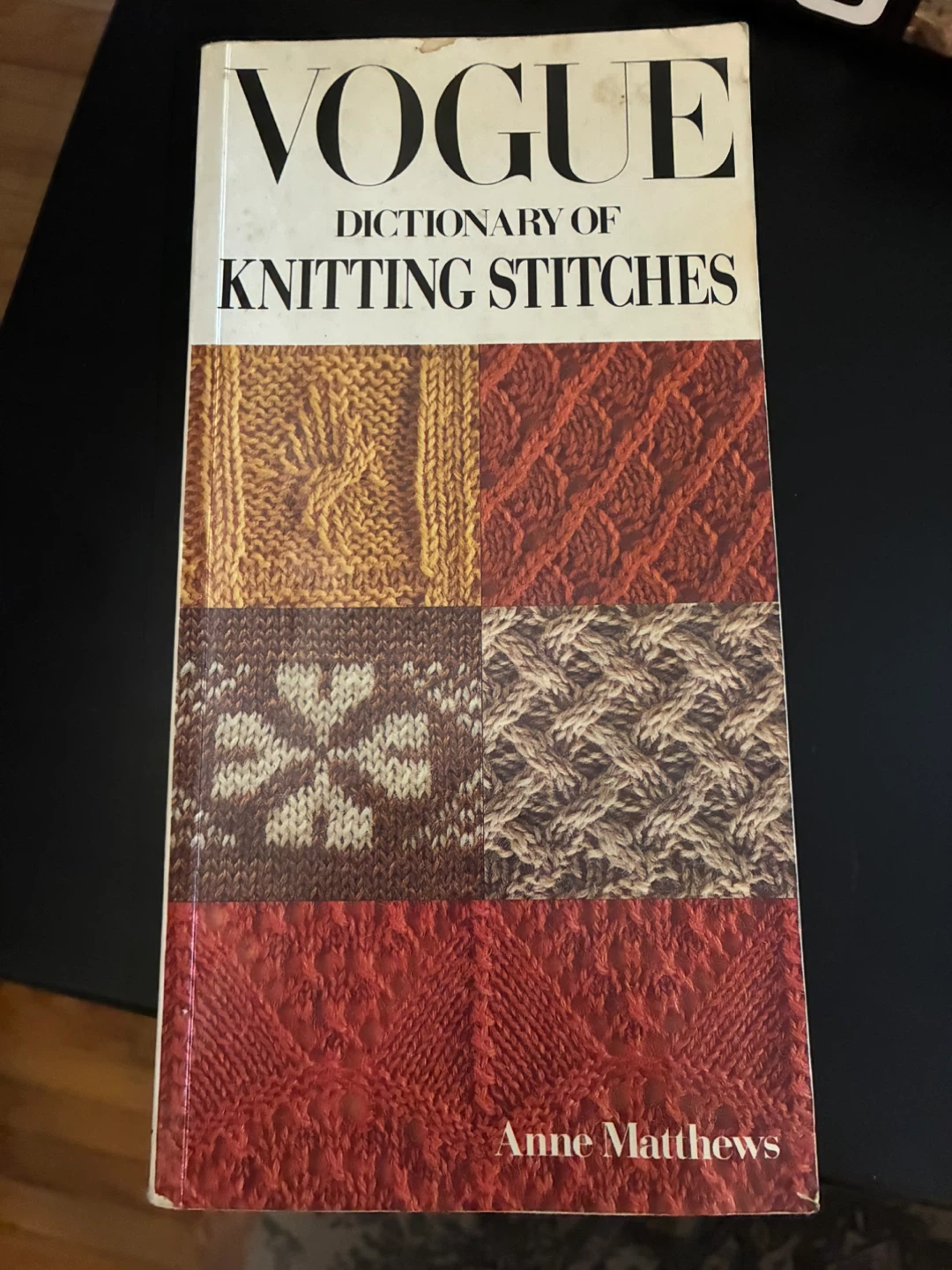 $20 Book Vogue Dictionary of Knitting Stitches pb Donlands O'Con