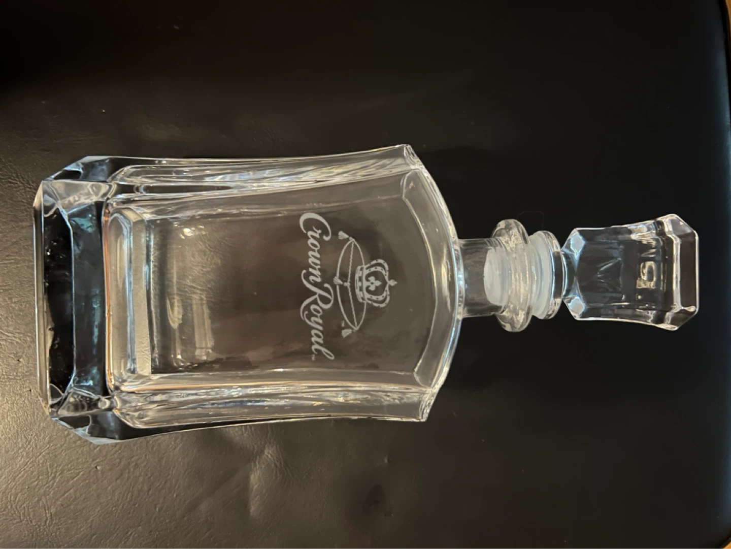 Crown Royal Glads Decanter