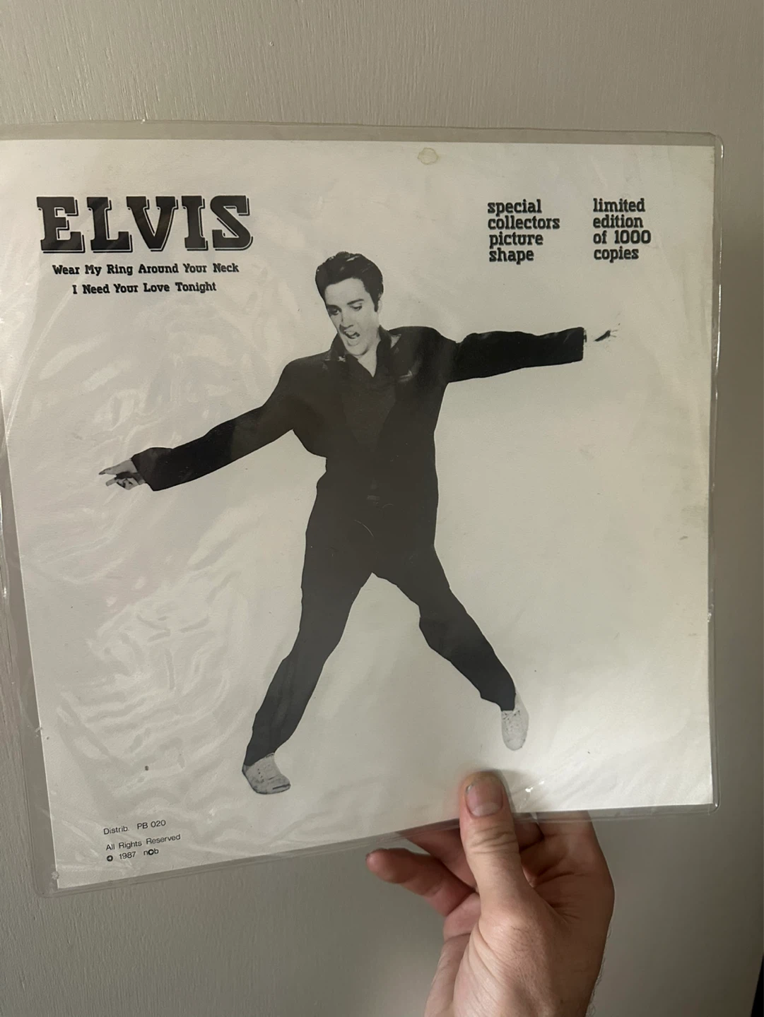 1987 limited edition Elvis Star Shaped Lo - photo 3