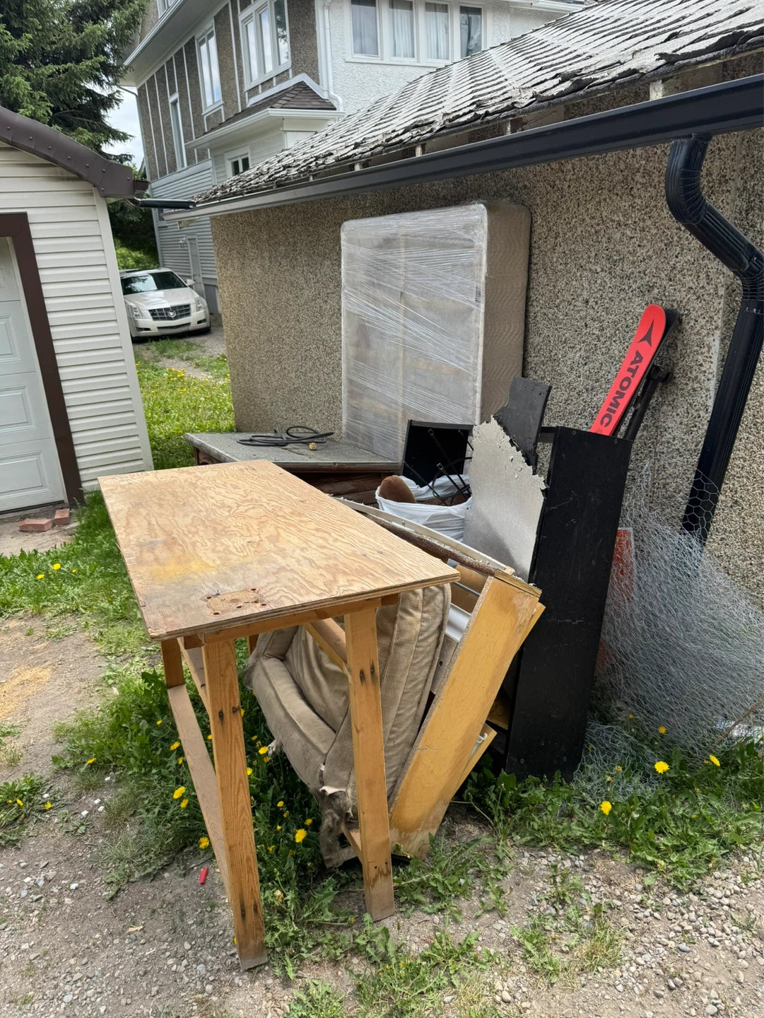 Same day junk removal service