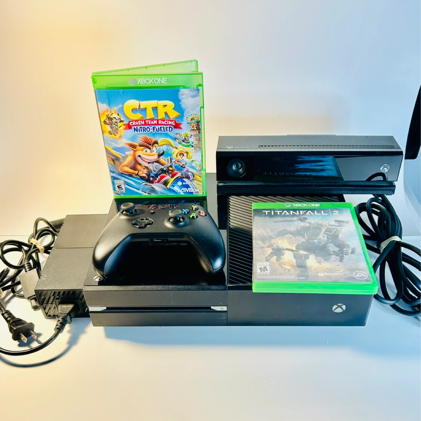 Xbox One Bundle with Controller and Games - photo 2