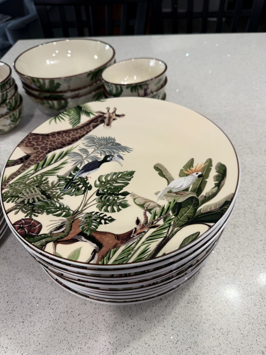 Safari Animals Dinnerware Set - photo 4