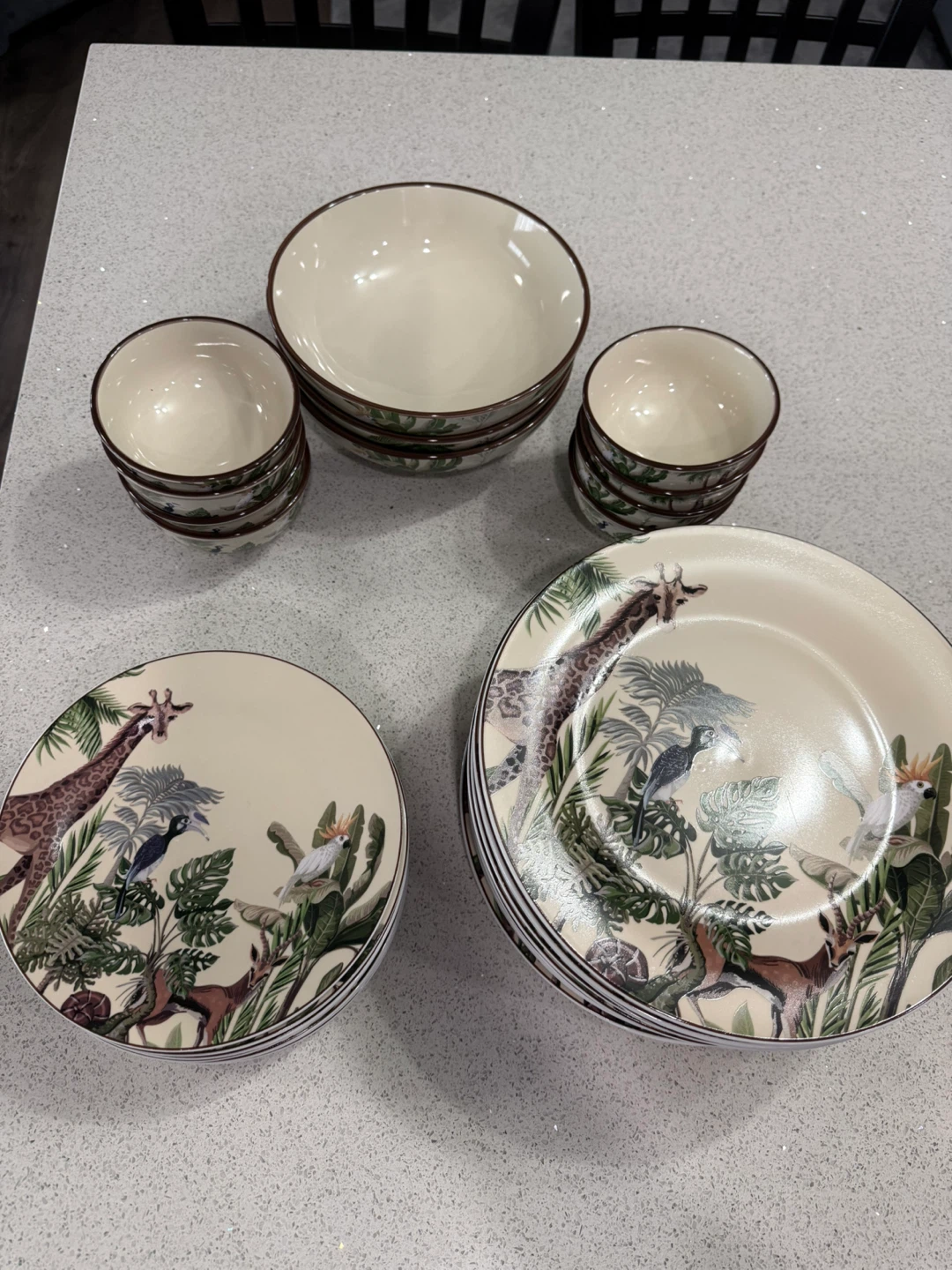 Safari Animals Dinnerware Set - photo 2