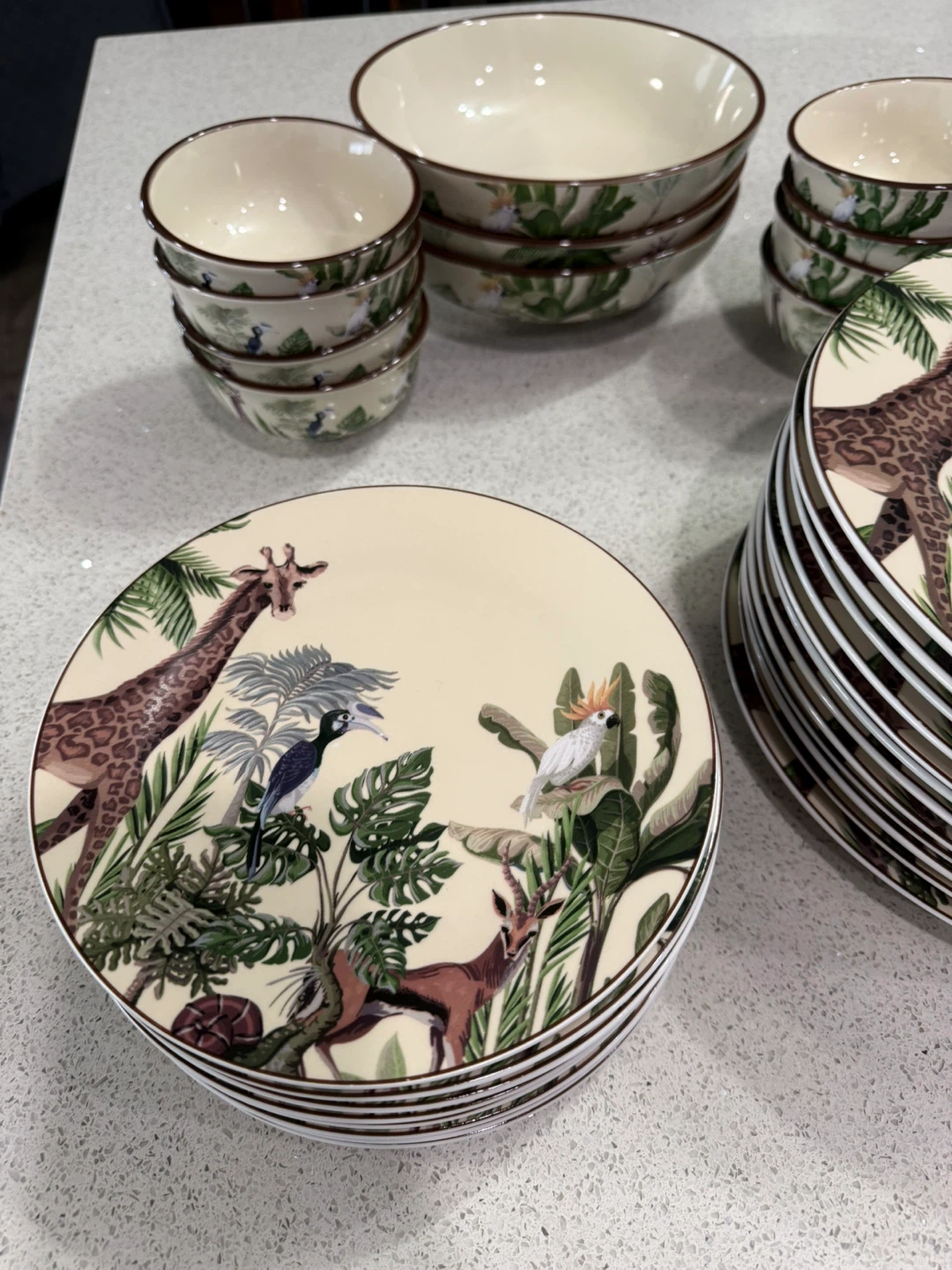 Safari Animals Dinnerware Set - photo 5